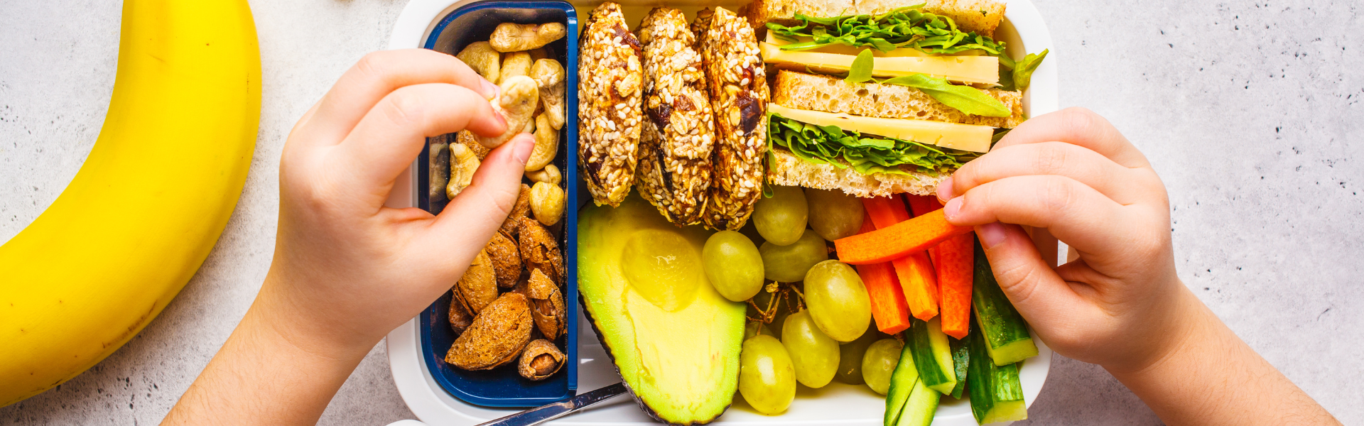 Simple healthy lunchboxes for kids